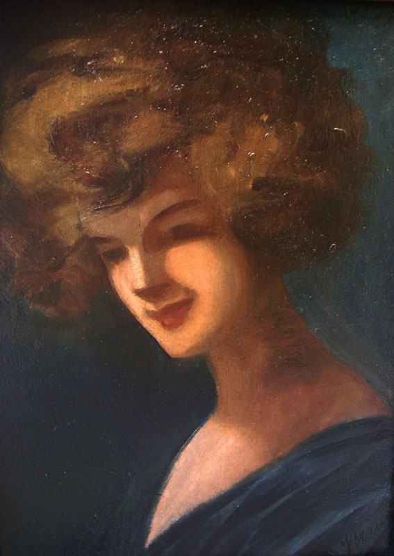 Bernth Aurlnak tulajdontott Ni portr, 1910 krl