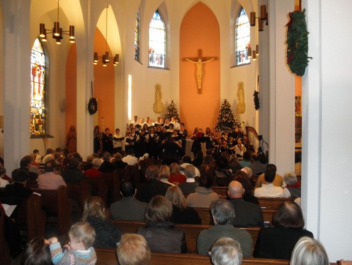 Karcsonyi hangverseny a Szent Lszl-templomban, 2012-ben